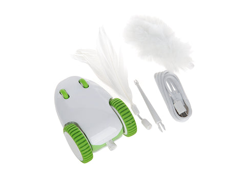 Image of Cat Toys Anti-boring Artifact Automatic Funny Stick Replacement Head Feather Pet Products