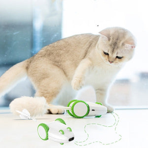Cat Toys Anti-boring Artifact Automatic Funny Stick Replacement Head Feather Pet Products